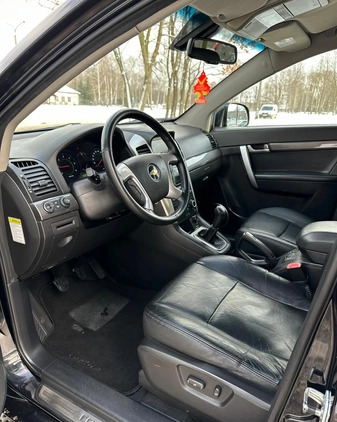 Chevrolet Captiva cena 25500 przebieg: 204321, rok produkcji 2010 z Poręba małe 254